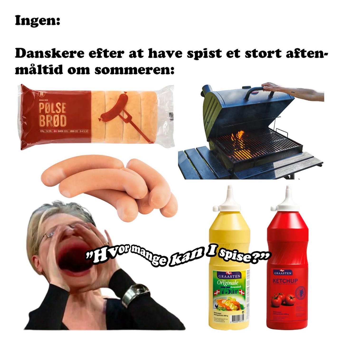 Den obligatoriske dessertpølse️