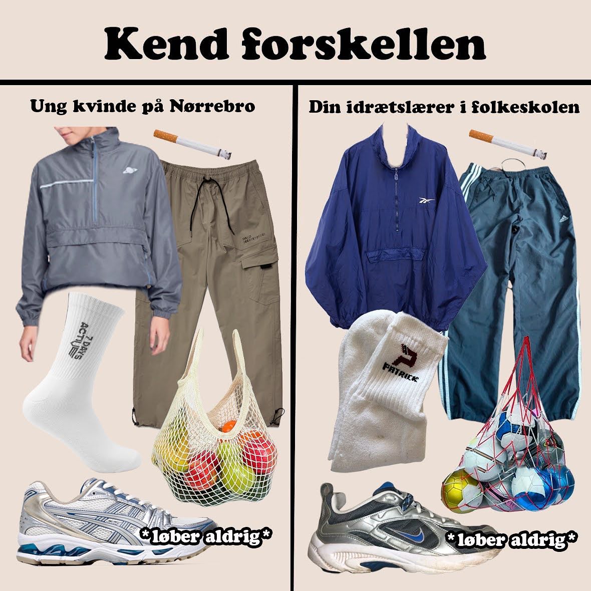 idrætslærer-æstetikken
