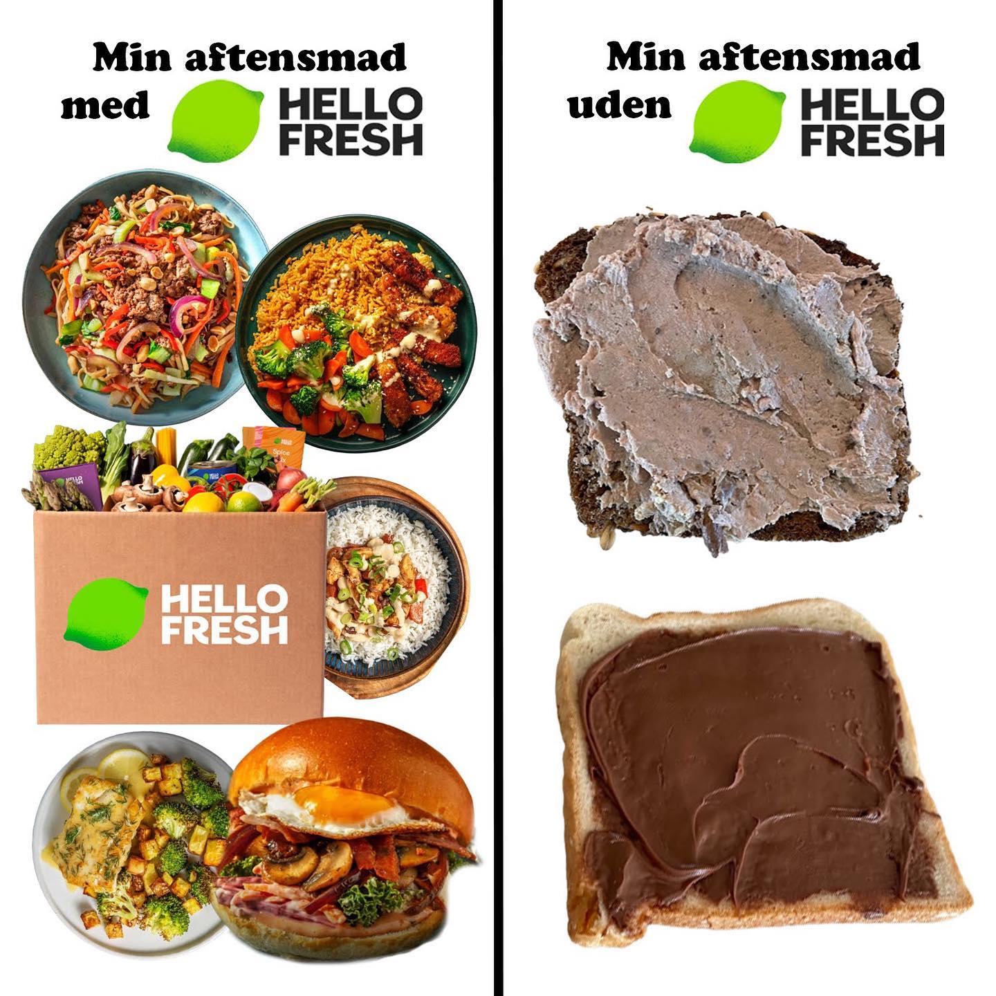 Reklame for @hellofreshdanmark Mangler du en pause fra leverdrengen? Så vil jeg bare lige minde dig om, du fortsat kan bruge min rabatkode “HEJFF” og få 30% rabat på dine første to HelloFresh-kasser og 10% rabat på 3. og 4. kasse 🫶🏻God tirsdag til jer#hellofreshdanmark